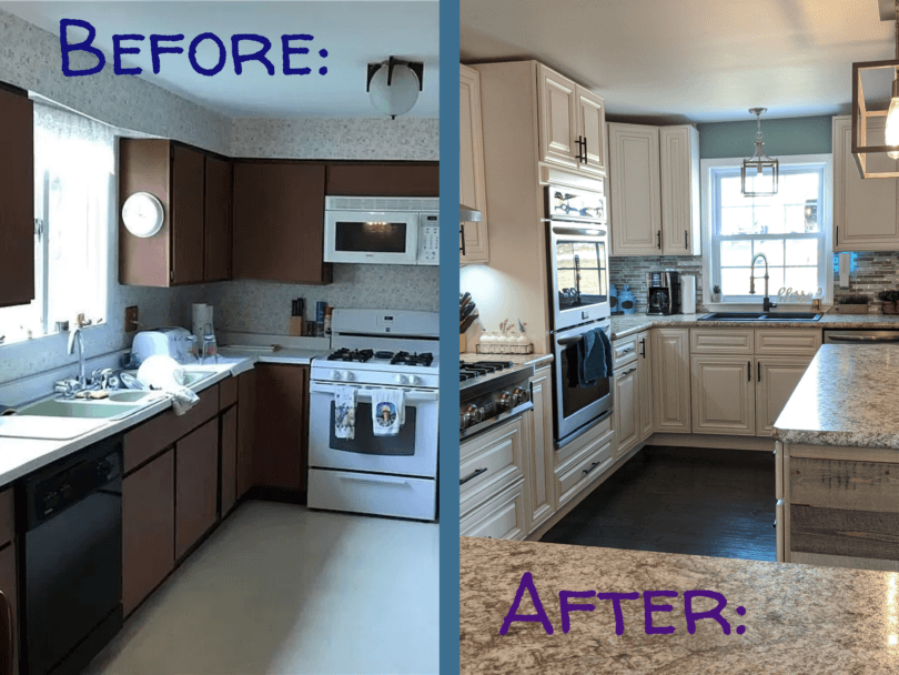 Appliance Cabinet Before & After: I Discovered the Best Way to